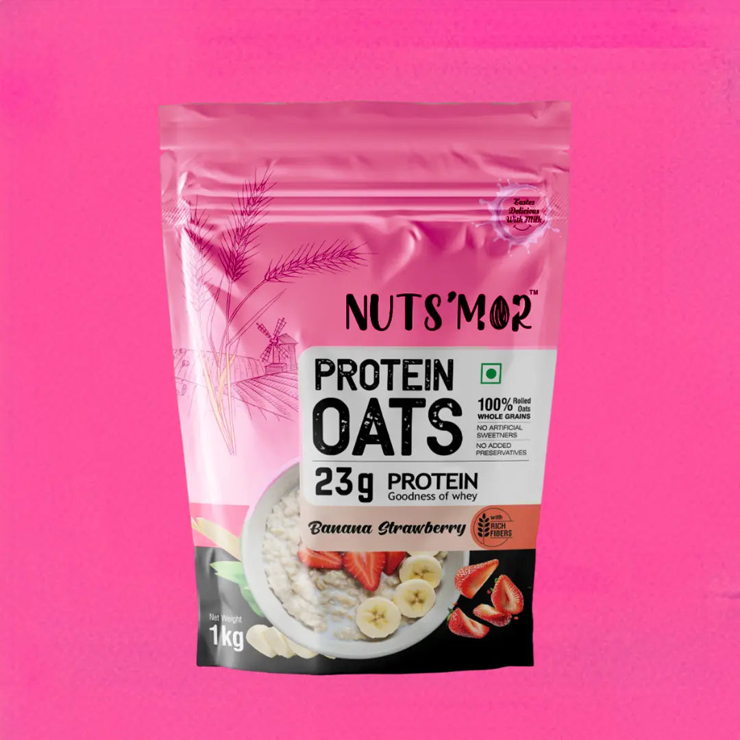 Banana Strawberry Oats