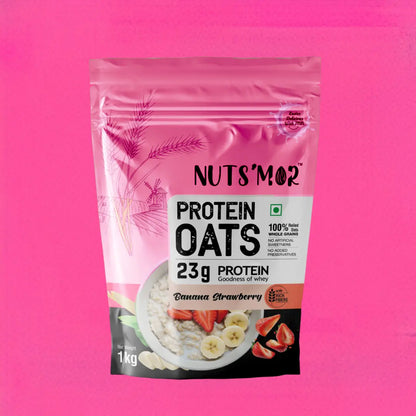Banana Strawberry Oats