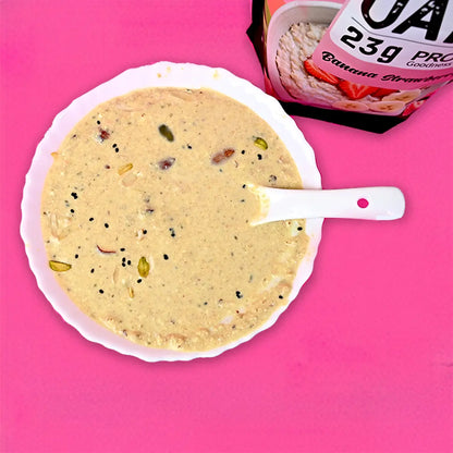Banana Strawberry Oats