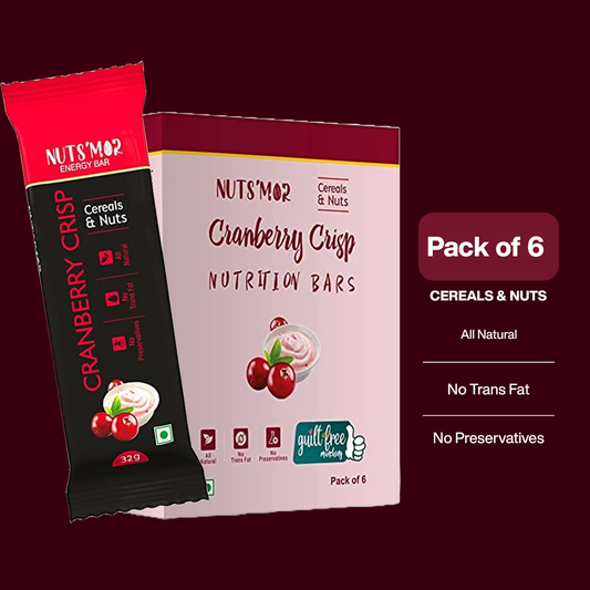 Cranberry Crisp Nutrition Bar