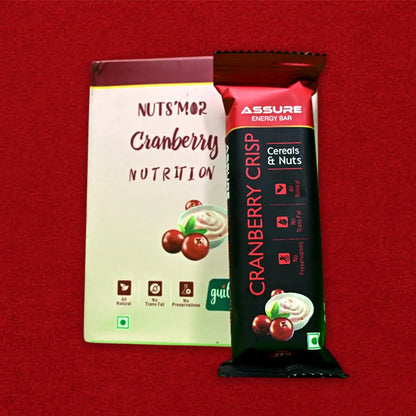 Cranberry Crisp Nutrition Bar