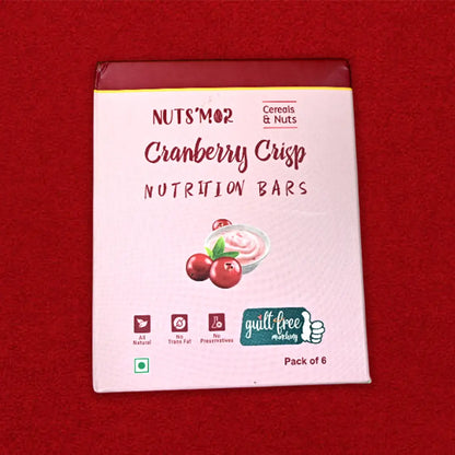 Cranberry Crisp Nutrition Bar
