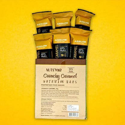 Crunchy Caramel Nutrition Bars